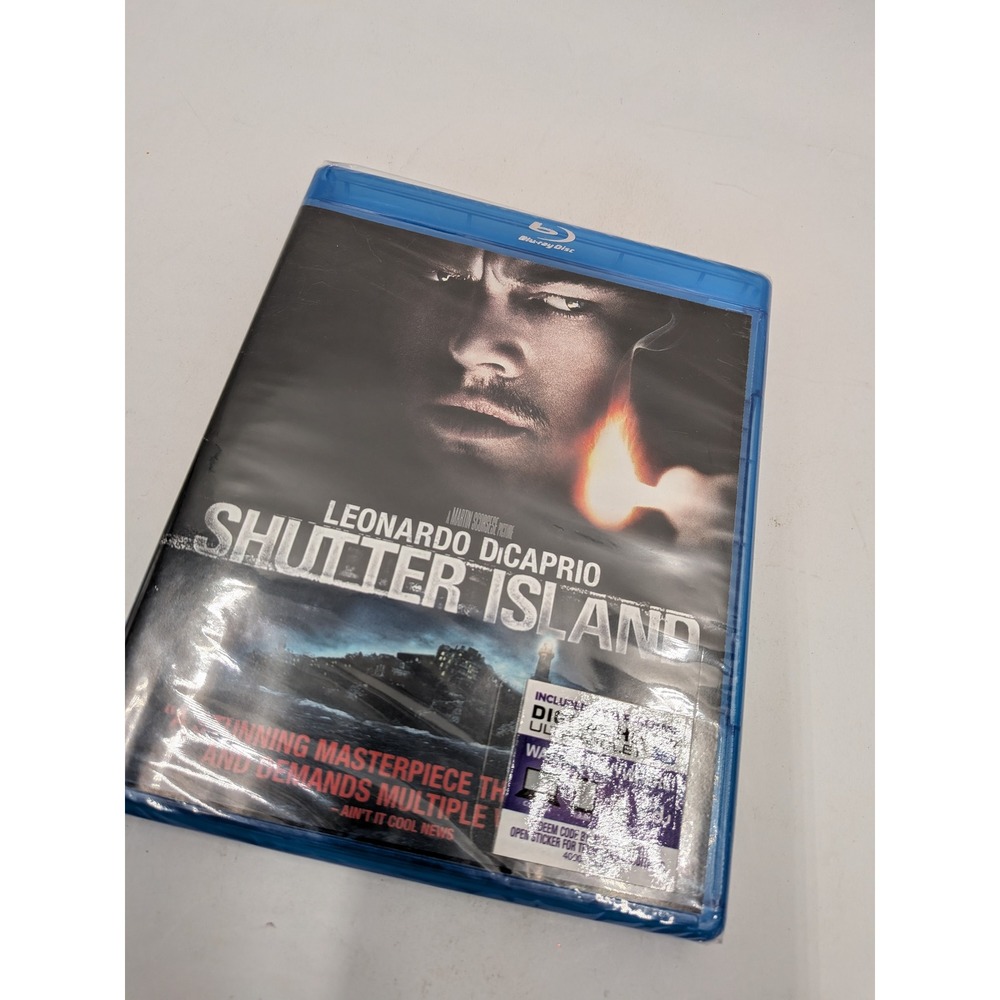 Shutter Island Blu-ray Leonardo DiCaprio Martin Scorsese Movie New Sealed